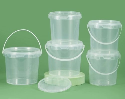 qualidade  BPA Free Plastic Food Bucket With Screw On Lid ISO9001 fábrica