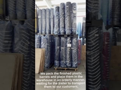 Alta resistência química empilhável 1 ~ 25 litros balde de plástico com tampa