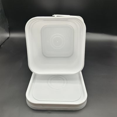 Impressão de tela 100% PP 2L 3L 5L 10L em forma quadrada de balde de plástico anti queda