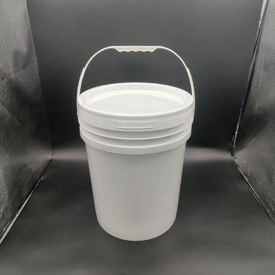 Capacidade de armazenamento de produtos químicos certificada ISO9001 20 l Balde de plástico com tampa