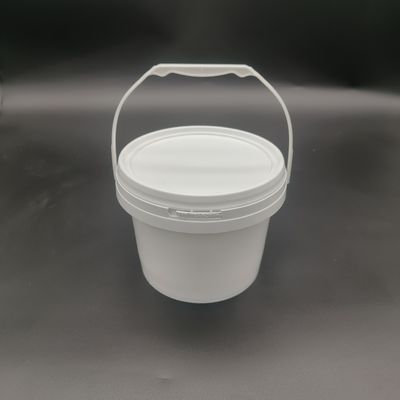 OEM baldes de armazenamento brancos com tampa 1L 2L 3L 5L 10L 18L 20L 25L