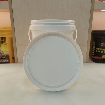 Baldes de plástico reutilizáveis e recicláveis com logotipo personalizado