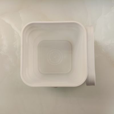 ODM OEM Baldes de plástico de 10 litros quadrados com alças resistentes a produtos químicos