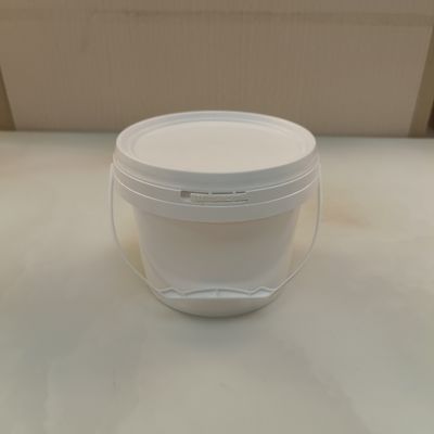 Garrafa de plástico balde de plástico redondo para transporte químico