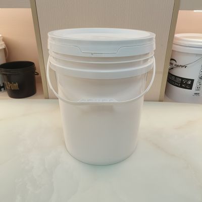 Agricultura Material PP Balde de plástico de 25 litros com tampa empilhável