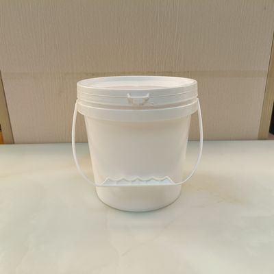 ISO9001 Balde de armazenamento de ferramentas 5 galões Balde branco resistente aos raios UV