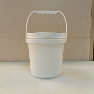 ISO9001 Balde de armazenamento de ferramentas 5 galões Balde branco resistente aos raios UV