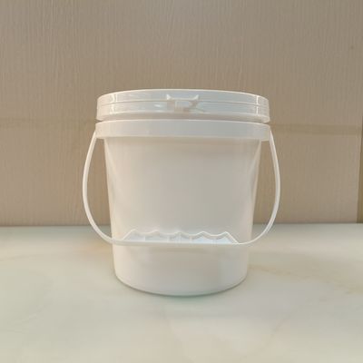 ISO9001 Balde de armazenamento de ferramentas 5 galões Balde branco resistente aos raios UV