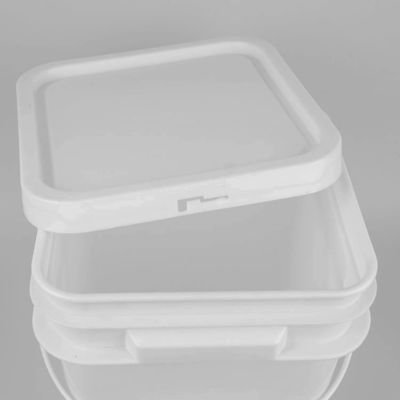 Material de PP Baldes de qualidade alimentar, à prova de vazamento, balde à prova de ar, com tampa