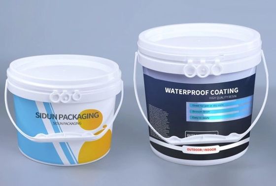 Balde de tinta plástica reciclável de 20 litros para soluções de embalagem líquida