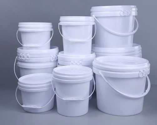 Resistente à ferrugem Balde de tinta de plástico grande redondo Especificações de 1,4 mm