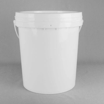 Embalagem líquida de estilo à prova de vazamento baldes de tinta de plástico com tampa