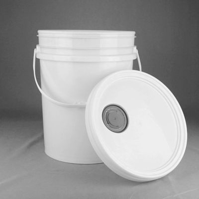Alimentos recicláveis seguros 5 galões baldes branco 5 galões balde OEM ODM