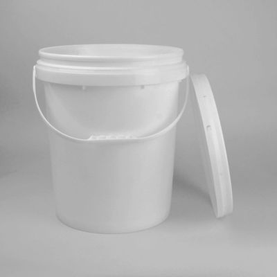 Balde de plástico de 20 litros com tampa anti-UV