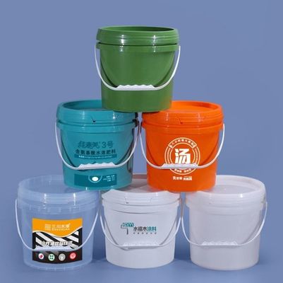 OEM ODM Hdpe 5 galões balde de plástico com agarre ergonômico
