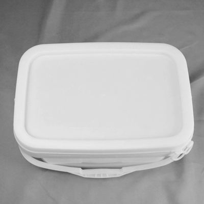 Balde de armazenamento de ferramentas em forma quadrada 1-25L com bandeja removível