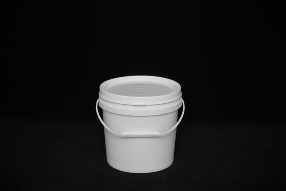 Baldes de plástico de qualidade alimentar para armazenamento em freezer em branco / outras cores