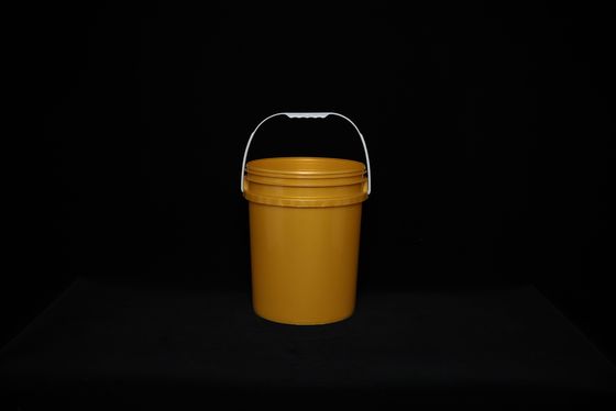 Baldes de plástico reutilizáveis livres de BPA com alça para armazenamento de alimentos ou tintas