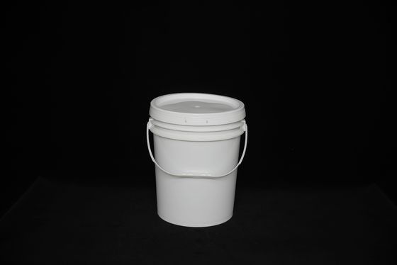 Balde de plástico para alimentos / tampa Balde de plástico com tampa e cabo