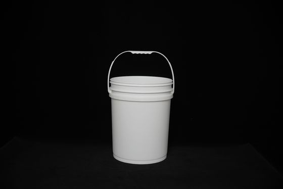 Balde de plástico para alimentos / tampa Balde de plástico com tampa e cabo