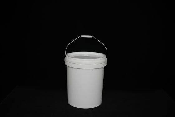 Balde de plástico para alimentos / tampa Balde de plástico com tampa e cabo