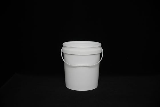 Copo de plástico de PP branco de qualidade alimentar de forma redonda e quadrada, resistente aos raios UV, reciclável para armazenamento seguro com impacto