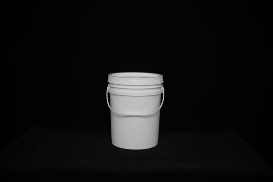 Logotipo Redondo Branco Personalizado Grau de Alimentos Armazenamento de Alimentos Balde Lava-louças Seguro / Empilhável